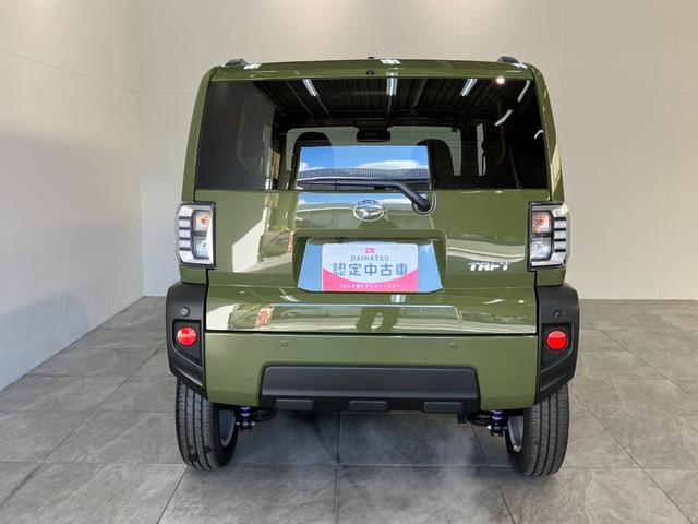 タフトＧ　９型ディスプレイオーディオ　クルコン　届出済未使用車衝突被害軽減ブレーキ　コーナーセンサー　９型ディスプレイオーディオ　フルセグ　バックカメラ　Ｂｌｕｅｔｏｏｔｈ　ＵＳＢ　前席シートヒーター　ＬＥＤ　オートライト　レーダークルーズコントロール（滋賀県）の中古車
