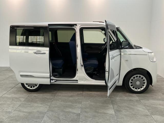 ムーヴキャンバスセオリーＧターボ　９型ディスプレイオーディオ　クルコン衝突被害軽減ブレーキ　コーナーセンサー　９型ディスプレイオーディオ　フルセグ　Ｂｌｕｅｔｏｏｔｈ　ＵＳＢ　バックカメラ　両側電動スライドドア　前席シートヒーター　　レーダークルーズコントロール（滋賀県）の中古車