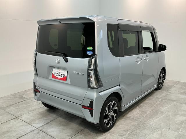 タントカスタムＸ　フルセグナビ　パノラマカメラ　前後ドラレコ衝突被害軽減ブレーキ　コーナーセンサー　フルセグナビ　Ｂｌｕｅｔｏｏｔｈ　ＤＶＤ再生　ＵＳＢ　パノラマカメラ　前後ドラレコ　両側電動スライドドア　前席シートヒーター　ＬＥＤ　スマートキー　エコアイドル（滋賀県）の中古車