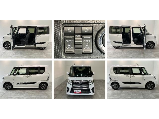 タントカスタムＸスタイルセレクション　９型ナビ　前後ドラレコ衝突被害軽減ブレーキ　コーナーセンサー　９型フルセグナビ　Ｂｌｕｅｔｏｏｔｈ　ＤＶＤ　ＵＳＢ　バックカメラ　前後ドラレコ　両側電動スライドドア　前席シートヒーター　ＬＥＤ　スマートキー　エコアイドル（滋賀県）の中古車