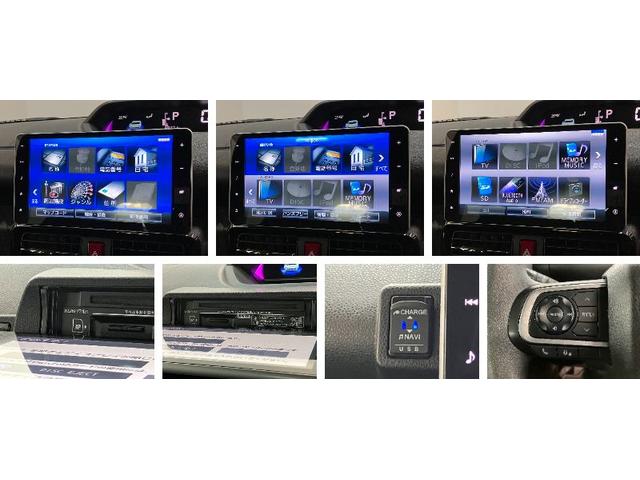 タントカスタムＸスタイルセレクション　９型ナビ　前後ドラレコ衝突被害軽減ブレーキ　コーナーセンサー　９型フルセグナビ　Ｂｌｕｅｔｏｏｔｈ　ＤＶＤ　ＵＳＢ　バックカメラ　前後ドラレコ　両側電動スライドドア　前席シートヒーター　ＬＥＤ　スマートキー　エコアイドル（滋賀県）の中古車