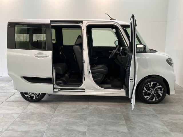 タントカスタムＸスタイルセレクション　９型ナビ　前後ドラレコ衝突被害軽減ブレーキ　コーナーセンサー　９型フルセグナビ　Ｂｌｕｅｔｏｏｔｈ　ＤＶＤ　ＵＳＢ　バックカメラ　前後ドラレコ　両側電動スライドドア　前席シートヒーター　ＬＥＤ　スマートキー　エコアイドル（滋賀県）の中古車