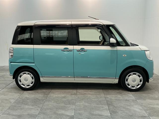 ムーヴキャンバスＧメイクアップＶＳ　ＳＡ３　フルセグナビ　パノラマカメラ衝突被害軽減ブレーキ　フルセグナビ　パノラマカメラ　ＤＶＤ　Ｂｌｕｅｔｏｏｔｈ　ＵＳＢ　前後ドラレコ　ＥＴＣ　両側電動スライドドア　ＬＥＤ　シートヒーター　オートライト　オートエアコン　エコアイドル（滋賀県）の中古車