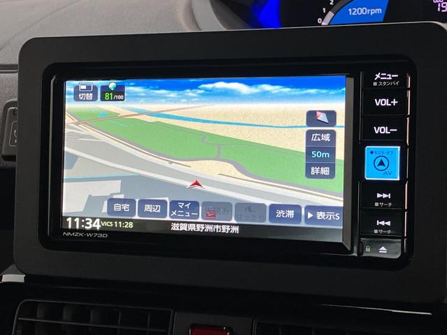 タントカスタムＲＳ　フルセグナビ　パノラマカメラ　レーダークルコン衝突被害軽減ブレーキ　コーナーセンサー　フルセグナビ　Ｂｌｕｅｔｏｏｔｈ　ＤＶＤ　ＵＳＢ　パノラマカメラ　レーダークルーズコントロール　両側電動スライドドア　前席シートヒーター　ＬＥＤ　スマートキー（滋賀県）の中古車