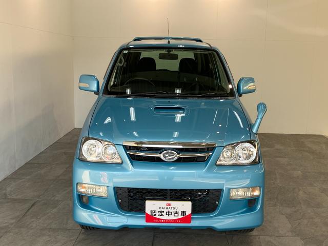 テリオスキッドカスタムX 4WD スマートキー 走行2万5千キロ台フルタイム4WD CD/MDステレオ マニュアルエアコン マニュアルレベリング スマートキー 電動格納式ミラー インタークーラーターボ(滋賀県)の中古車