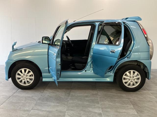 テリオスキッドカスタムX 4WD スマートキー 走行2万5千キロ台フルタイム4WD CD/MDステレオ マニュアルエアコン マニュアルレベリング スマートキー 電動格納式ミラー インタークーラーターボ(滋賀県)の中古車