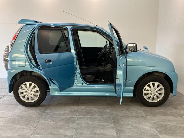 テリオスキッドカスタムX 4WD スマートキー 走行2万5千キロ台フルタイム4WD CD/MDステレオ マニュアルエアコン マニュアルレベリング スマートキー 電動格納式ミラー インタークーラーターボ(滋賀県)の中古車