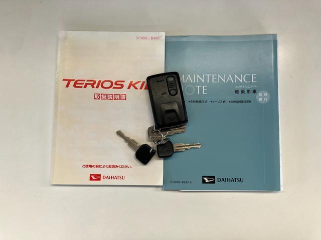 テリオスキッドカスタムX 4WD スマートキー 走行2万5千キロ台フルタイム4WD CD/MDステレオ マニュアルエアコン マニュアルレベリング スマートキー 電動格納式ミラー インタークーラーターボ(滋賀県)の中古車