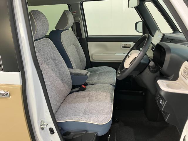 ムーヴキャンバスストライプスＧ　駐車支援システム　９型Ｄ．Ａ　届出済未使用車衝突被害軽減ブレーキ　コーナーセンサー　９型ディスプレイオーディオ　フルセグ　Ｂｌｕｅｔｏｏｔｈ　ＵＳＢ　パノラマカメラ　駐車支援システム　両側電動スライドドア　前席シートヒーター　ＬＥＤ（滋賀県）の中古車