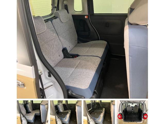 ムーヴキャンバスストライプスＧ　駐車支援システム　９型Ｄ．Ａ　届出済未使用車衝突被害軽減ブレーキ　コーナーセンサー　９型ディスプレイオーディオ　フルセグ　Ｂｌｕｅｔｏｏｔｈ　ＵＳＢ　パノラマカメラ　駐車支援システム　両側電動スライドドア　前席シートヒーター　ＬＥＤ（滋賀県）の中古車