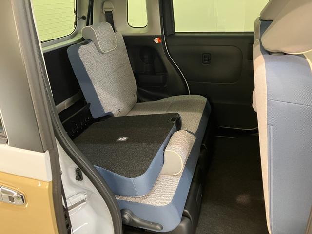 ムーヴキャンバスストライプスＧ　駐車支援システム　９型Ｄ．Ａ　届出済未使用車衝突被害軽減ブレーキ　コーナーセンサー　９型ディスプレイオーディオ　フルセグ　Ｂｌｕｅｔｏｏｔｈ　ＵＳＢ　パノラマカメラ　駐車支援システム　両側電動スライドドア　前席シートヒーター　ＬＥＤ（滋賀県）の中古車