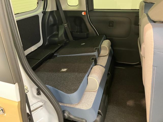 ムーヴキャンバスストライプスＧ　駐車支援システム　９型Ｄ．Ａ　届出済未使用車衝突被害軽減ブレーキ　コーナーセンサー　９型ディスプレイオーディオ　フルセグ　Ｂｌｕｅｔｏｏｔｈ　ＵＳＢ　パノラマカメラ　駐車支援システム　両側電動スライドドア　前席シートヒーター　ＬＥＤ（滋賀県）の中古車