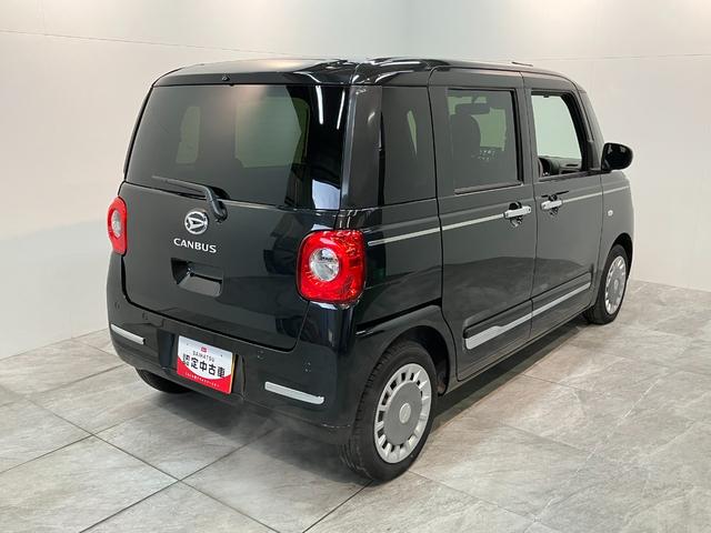 ムーヴキャンバスセオリーＧターボ　９型ディスプレイオーディオ　レーダクルコン衝突被害軽減ブレーキ　コーナーセンサー　９型ディスプレイオーディオ　フルセグ　Ｂｌｕｅｔｏｏｔｈ　ＵＳＢ　バックカメラ　両側電動スライドドア　前席シートヒーター　ＬＥＤ　レーダークルーズコントロール（滋賀県）の中古車