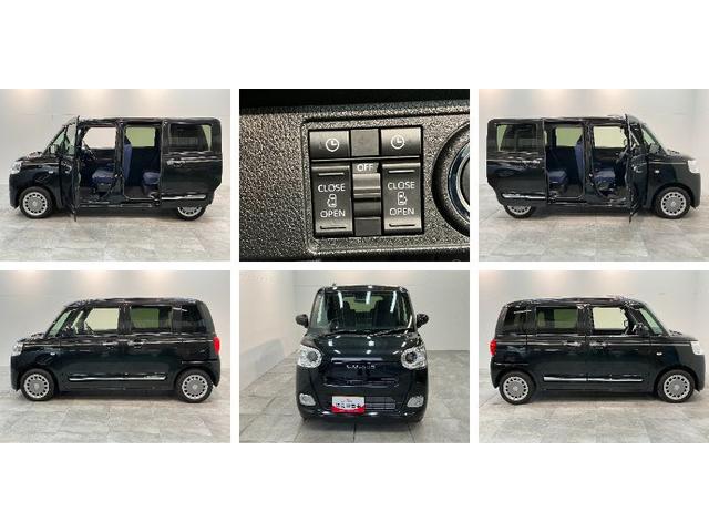 ムーヴキャンバスセオリーＧターボ　９型ディスプレイオーディオ　レーダクルコン衝突被害軽減ブレーキ　コーナーセンサー　９型ディスプレイオーディオ　フルセグ　Ｂｌｕｅｔｏｏｔｈ　ＵＳＢ　バックカメラ　両側電動スライドドア　前席シートヒーター　ＬＥＤ　レーダークルーズコントロール（滋賀県）の中古車