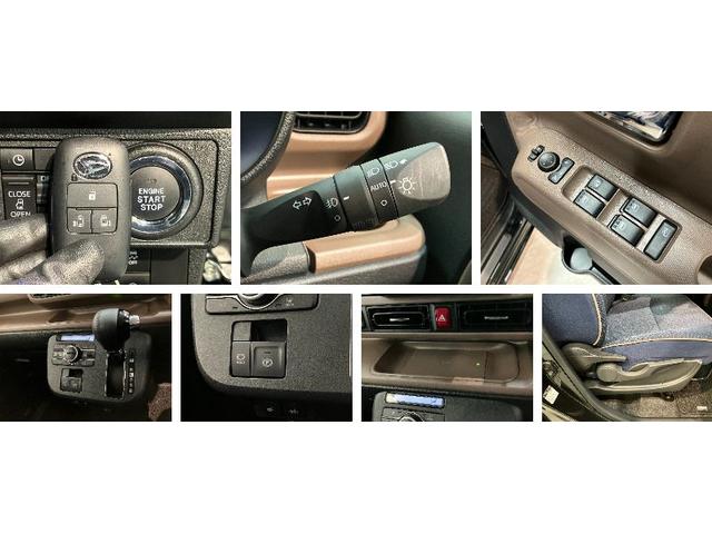 ムーヴキャンバスセオリーＧターボ　９型ディスプレイオーディオ　レーダクルコン衝突被害軽減ブレーキ　コーナーセンサー　９型ディスプレイオーディオ　フルセグ　Ｂｌｕｅｔｏｏｔｈ　ＵＳＢ　バックカメラ　両側電動スライドドア　前席シートヒーター　ＬＥＤ　レーダークルーズコントロール（滋賀県）の中古車