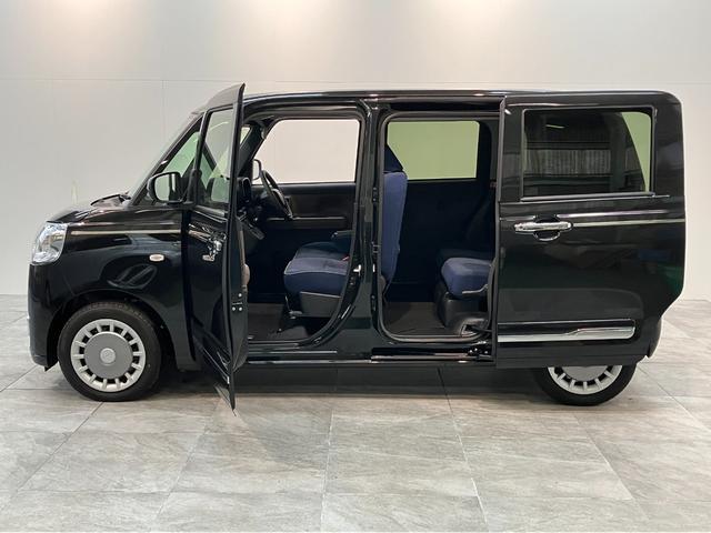 ムーヴキャンバスセオリーＧターボ　９型ディスプレイオーディオ　レーダクルコン衝突被害軽減ブレーキ　コーナーセンサー　９型ディスプレイオーディオ　フルセグ　Ｂｌｕｅｔｏｏｔｈ　ＵＳＢ　バックカメラ　両側電動スライドドア　前席シートヒーター　ＬＥＤ　レーダークルーズコントロール（滋賀県）の中古車