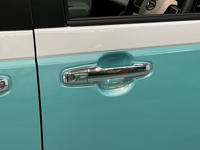 ムーヴキャンバスストライプスＧ　９型ディスプレイオーディオ　両側パワスラ衝突被害軽減ブレーキ　コーナーセンサー　９型ディスプレイオーディオ　フルセグ　Ｂｌｕｅｔｏｏｔｈ　ＵＳＢ　バックカメラ　両側電動スライドドア　前席シートヒーター　ＬＥＤ　ワイヤレス充電器　エコアイドル（滋賀県）の中古車