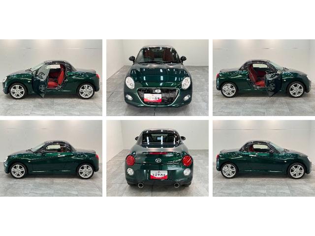 コペンセロ　フルセグナビ　バックカメラ　ＨＫＳマフラー電動オープンルーフ　フルセグナビ　ＤＶＤ再生　Ｂｌｕｅｔｏｏｔｈ　ＵＳＢ　ＥＴＣ　ドライブレコーダー　シートヒーター　ＬＥＤヘッドライト　オートライト　スマートキー　オートエアコン　エコアイドル（滋賀県）の中古車