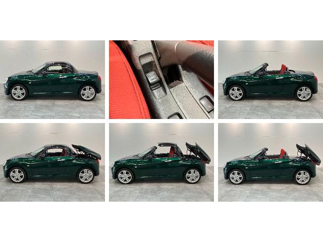 コペンセロ　フルセグナビ　バックカメラ　ＨＫＳマフラー電動オープンルーフ　フルセグナビ　ＤＶＤ再生　Ｂｌｕｅｔｏｏｔｈ　ＵＳＢ　ＥＴＣ　ドライブレコーダー　シートヒーター　ＬＥＤヘッドライト　オートライト　スマートキー　オートエアコン　エコアイドル（滋賀県）の中古車