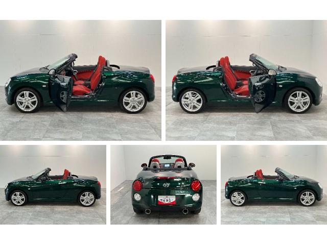 コペンセロ　フルセグナビ　バックカメラ　ＨＫＳマフラー電動オープンルーフ　フルセグナビ　ＤＶＤ再生　Ｂｌｕｅｔｏｏｔｈ　ＵＳＢ　ＥＴＣ　ドライブレコーダー　シートヒーター　ＬＥＤヘッドライト　オートライト　スマートキー　オートエアコン　エコアイドル（滋賀県）の中古車