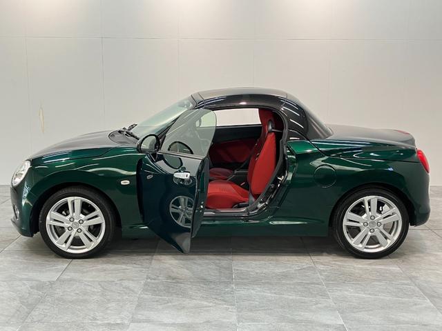 コペンセロ　フルセグナビ　バックカメラ　ＨＫＳマフラー電動オープンルーフ　フルセグナビ　ＤＶＤ再生　Ｂｌｕｅｔｏｏｔｈ　ＵＳＢ　ＥＴＣ　ドライブレコーダー　シートヒーター　ＬＥＤヘッドライト　オートライト　スマートキー　オートエアコン　エコアイドル（滋賀県）の中古車