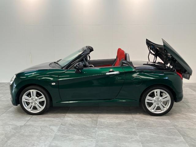 コペンセロ　フルセグナビ　バックカメラ　ＨＫＳマフラー電動オープンルーフ　フルセグナビ　ＤＶＤ再生　Ｂｌｕｅｔｏｏｔｈ　ＵＳＢ　ＥＴＣ　ドライブレコーダー　シートヒーター　ＬＥＤヘッドライト　オートライト　スマートキー　オートエアコン　エコアイドル（滋賀県）の中古車