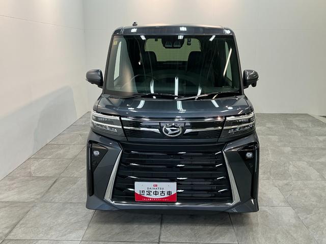 タントカスタムX フルセグナビ パノラマカメラ 前後ドラレコ衝突被害軽減ブレーキ コーナーセンサー フルセグナビ Bluetooth DVD再生 USB パノラマカメラ 前後ドラレコ 両側電動スライドドア 前席シートヒーター LED オートライト スマートキー(滋賀県)の中古車