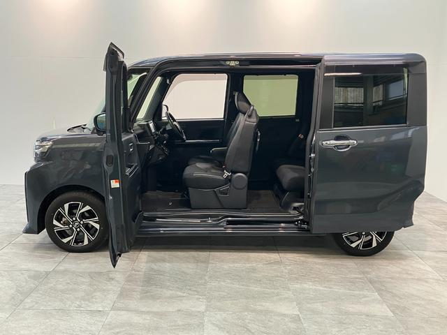 タントカスタムX フルセグナビ パノラマカメラ 前後ドラレコ衝突被害軽減ブレーキ コーナーセンサー フルセグナビ Bluetooth DVD再生 USB パノラマカメラ 前後ドラレコ 両側電動スライドドア 前席シートヒーター LED オートライト スマートキー(滋賀県)の中古車