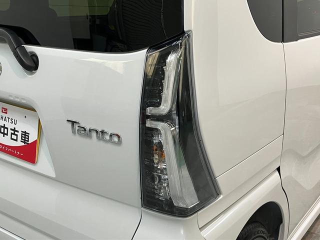 タントカスタムＸ　９型ディスプレイオーディオ　届出済未使用車衝突被害軽減ブレーキ　コーナーセンサー　９型ディスプレイオーディオ　フルセグ　Ｂｌｕｅｔｏｏｔｈ　ＵＳＢ　バックカメラ　両側電動スライドドア　前席シートヒーター　ＬＥＤ　スマートキー　エコアイドル（滋賀県）の中古車