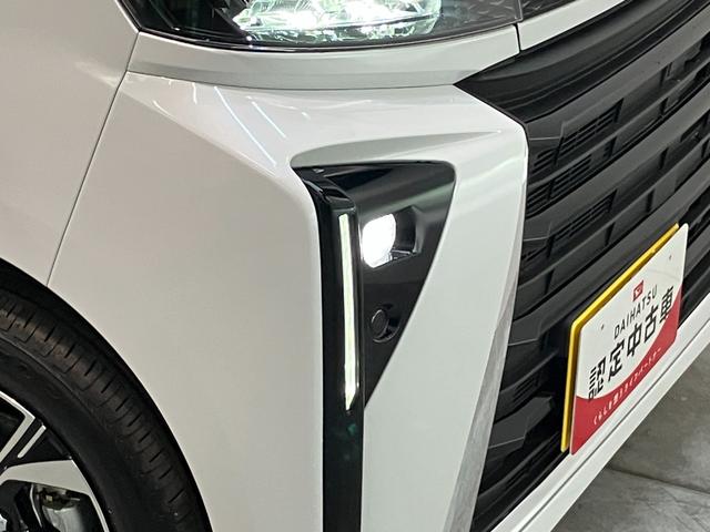 タントカスタムＸ　９型ディスプレイオーディオ　届出済未使用車衝突被害軽減ブレーキ　コーナーセンサー　９型ディスプレイオーディオ　フルセグ　Ｂｌｕｅｔｏｏｔｈ　ＵＳＢ　バックカメラ　両側電動スライドドア　前席シートヒーター　ＬＥＤ　スマートキー　エコアイドル（滋賀県）の中古車