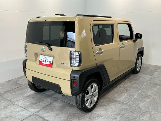 タフトG 9型ディスプレイオーディオ クルコン 届出済未使用車衝突被害軽減ブレーキ コーナーセンサー 9型ディスプレイオーディオ フルセグ バックカメラ Bluetooth USB 前席シートヒーター LED オートライト レーダークルコン オートエアコン(滋賀県)の中古車