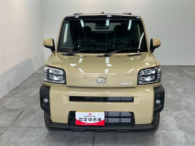 タフトG 9型ディスプレイオーディオ クルコン 届出済未使用車衝突被害軽減ブレーキ コーナーセンサー 9型ディスプレイオーディオ フルセグ バックカメラ Bluetooth USB 前席シートヒーター LED オートライト レーダークルコン オートエアコン(滋賀県)の中古車