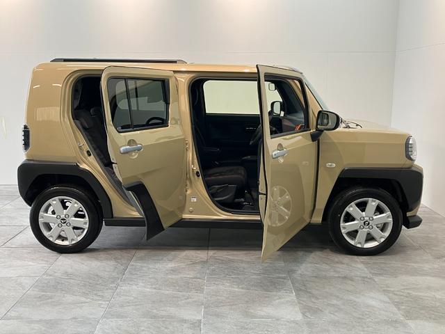 タフトG 9型ディスプレイオーディオ クルコン 届出済未使用車衝突被害軽減ブレーキ コーナーセンサー 9型ディスプレイオーディオ フルセグ バックカメラ Bluetooth USB 前席シートヒーター LED オートライト レーダークルコン オートエアコン(滋賀県)の中古車