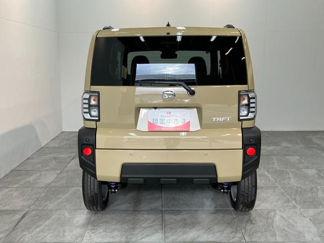 タフトG 9型ディスプレイオーディオ クルコン 届出済未使用車衝突被害軽減ブレーキ コーナーセンサー 9型ディスプレイオーディオ フルセグ バックカメラ Bluetooth USB 前席シートヒーター LED オートライト レーダークルコン オートエアコン(滋賀県)の中古車