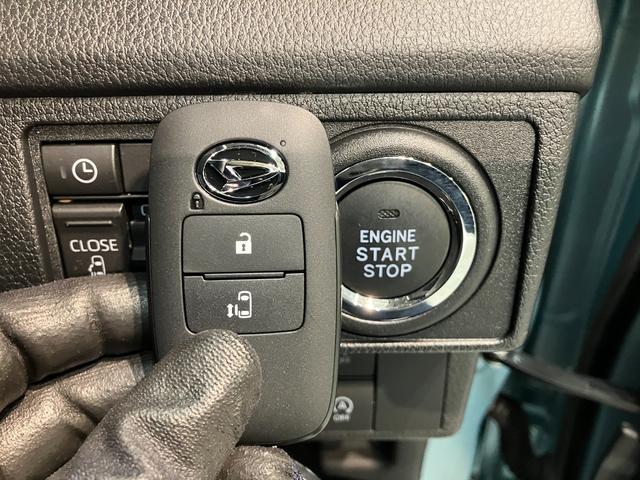 ムーヴＧ　コーナーセンサー　左側電動スライドドア　スマートキー衝突被害軽減ブレーキ　コーナーセンサー　バックカメラ（ナビ装着時用）　左側電動スライドドア　ＬＥＤヘッドライト　オートライト　オートエアコン　電動パーキングブレーキ　スマートキー　エコアイドル（滋賀県）の中古車