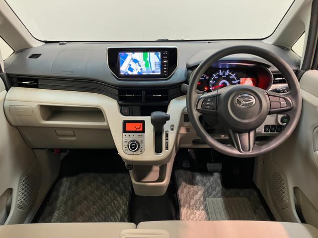 ムーヴＸ　ＳＡ２　ワンセグナビ　バックカメラ　スマートキー衝突被害軽減ブレーキ　スマアシ２　ワンセグナビ　バックカメラ　オートライト　オートエアコン　スマートキー　マニュアルレベリング　エコアイドル　ベンチシート（滋賀県）の中古車