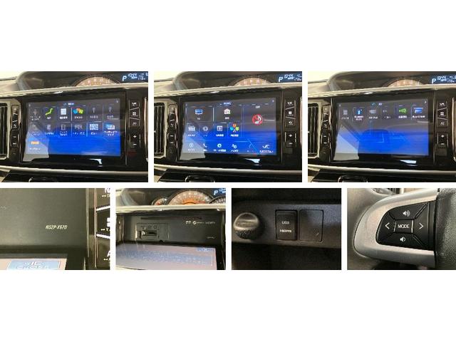 ムーヴキャンバスＧメイクアップＳＡ３　８型ナビ　パノラマカメラ　ドラレコ衝突被害軽減ブレーキ　８型フルセグナビ　パノラマカメラ　ＤＶＤ再生　Ｂｌｕｅｔｏｏｔｈ　ＵＳＢ　ドラレコ　ＥＴＣ　両側電動スライドドア　ＬＥＤヘッドライト　オートライト　オートエアコン　エコアイドル（滋賀県）の中古車