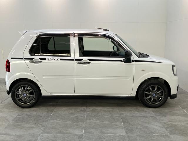 ミラトコットＧ　ＳＡ３　フルセグナビ　パノラマカメラ　ミニライトアルミ衝突被害軽減ブレーキ　コーナーセンサー　フルセグナビ　パノラマカメラ　前後ドラレコ　ＤＶＤ　Ｂｌｕｅｔｏｏｔｈ　ＵＳＢ　前席シートヒーター　ＬＥＤ　オートエアコン　スマートキー　タイヤ４本新品交換済み（滋賀県）の中古車