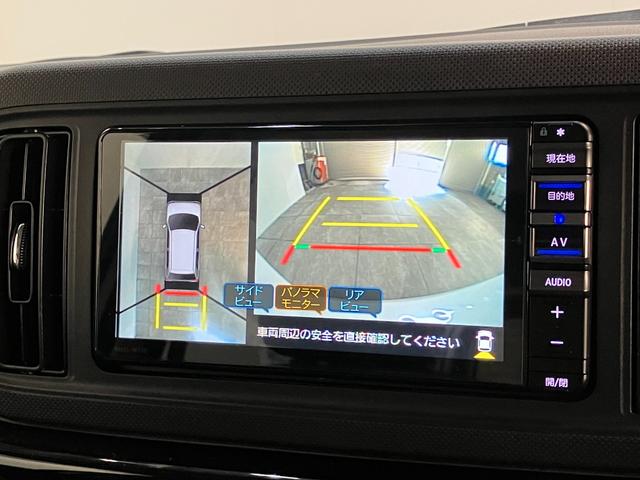 ミラトコットＧ　ＳＡ３　フルセグナビ　パノラマカメラ　ミニライトアルミ衝突被害軽減ブレーキ　コーナーセンサー　フルセグナビ　パノラマカメラ　前後ドラレコ　ＤＶＤ　Ｂｌｕｅｔｏｏｔｈ　ＵＳＢ　前席シートヒーター　ＬＥＤ　オートエアコン　スマートキー　タイヤ４本新品交換済み（滋賀県）の中古車