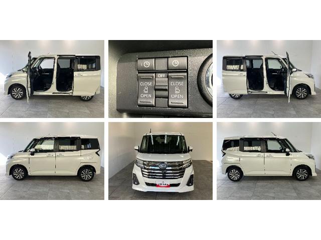 トールカスタムＧ　フルセグナビ　Ｐカメラ　前後ドラレコ　クルコン衝突被害軽減ブレーキ　フルセグナビ　パノラマカメラ　ＤＶＤ　Ｂｌｕｅｔｏｏｔｈ　ＵＳＢ　前後ドラレコ　両側電動スライドドア　レーダークルーズコントロール　ＬＥＤライト　オートエアコン　エコアイドル（滋賀県）の中古車