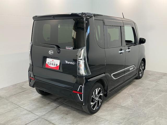 タントカスタムXスタイルセレクション 4WD ナビ バックカメラ衝突被害軽減ブレーキ コーナーセンサー フルセグナビ Bluetooth DVD再生 USB バックカメラ 前後ドラレコ 両側電動スライドドア 前席シートヒーター LED オートライト スマートキー(滋賀県)の中古車