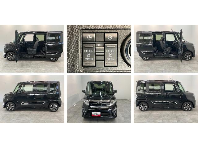 タントカスタムXスタイルセレクション 4WD ナビ バックカメラ衝突被害軽減ブレーキ コーナーセンサー フルセグナビ Bluetooth DVD再生 USB バックカメラ 前後ドラレコ 両側電動スライドドア 前席シートヒーター LED オートライト スマートキー(滋賀県)の中古車