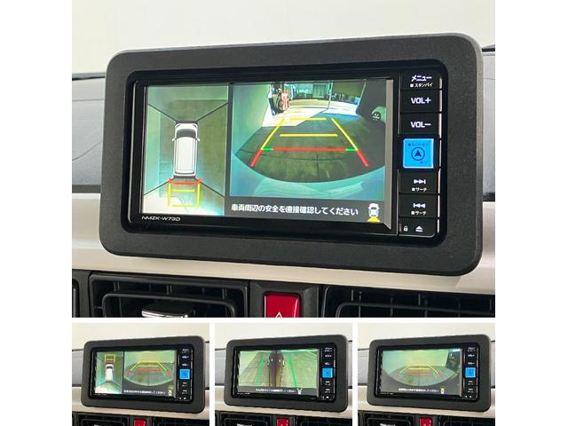 ムーヴキャンバスストライプスG フルセグナビ パノラマカメラ 前後ドラレコ衝突被害軽減ブレーキ コーナーセンサー フルセグナビ パノラマカメラ DVD再生 Bluetooth USB 前後ドラレコ 両側電動スライドドア LED シートヒーター 電動パーキングブレーキ(滋賀県)の中古車