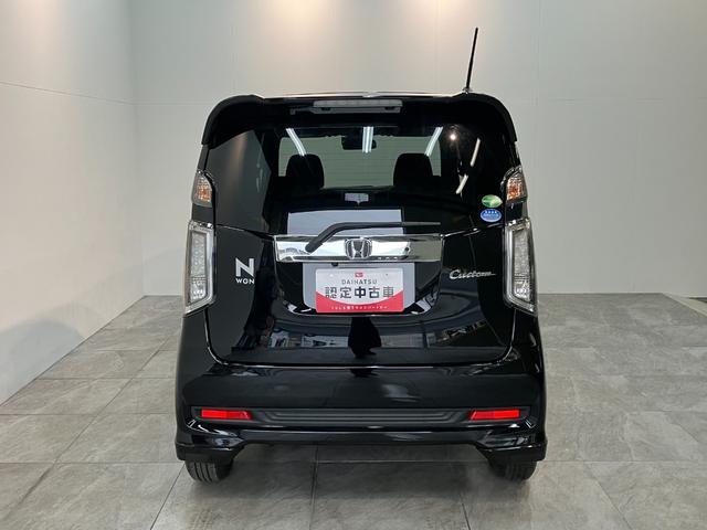 Ｎ−ＷＧＮカスタムＧ　４ＷＤ　ワンセグナビ　バックカメラ　ＨＩＤ　車検整備付ワンセグナビ　バックカメラ　ＤＶＤ再生　Ｂｌｕｅｔｏｏｔｈ　前後ドラレコ　ＥＴＣ　ＨＩＤ　オートライト　オートエアコン　シートヒーター　スマートキー　電格ミラー　フルタイム４ＷＤ　タイヤ４本新品交換済（滋賀県）の中古車