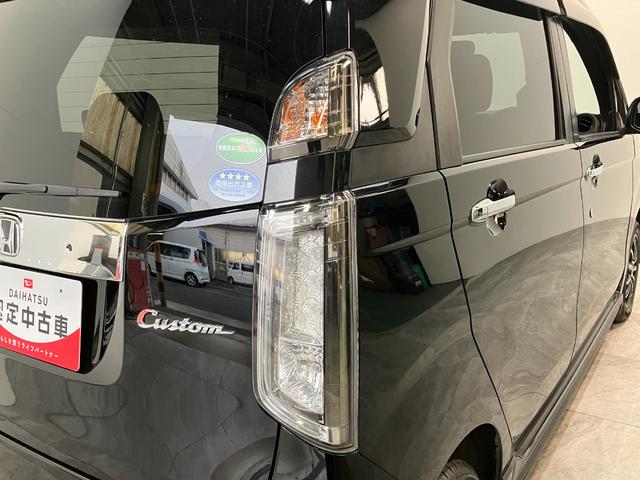 Ｎ−ＷＧＮカスタムＧ　４ＷＤ　ワンセグナビ　バックカメラ　ＨＩＤ　車検整備付ワンセグナビ　バックカメラ　ＤＶＤ再生　Ｂｌｕｅｔｏｏｔｈ　前後ドラレコ　ＥＴＣ　ＨＩＤ　オートライト　オートエアコン　シートヒーター　スマートキー　電格ミラー　フルタイム４ＷＤ　タイヤ４本新品交換済（滋賀県）の中古車