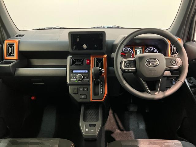 タフトＧ　前席シートヒーター　クルーズコントロール　届出済未使用車衝突被害軽減ブレーキ　コーナーセンサー　バックカメラ（ナビ装着時用）　前席シートヒーター　電動パーキング　ＬＥＤ　オートライト　オートエアコン　スマートキー　レーダークルーズコントロール（滋賀県）の中古車