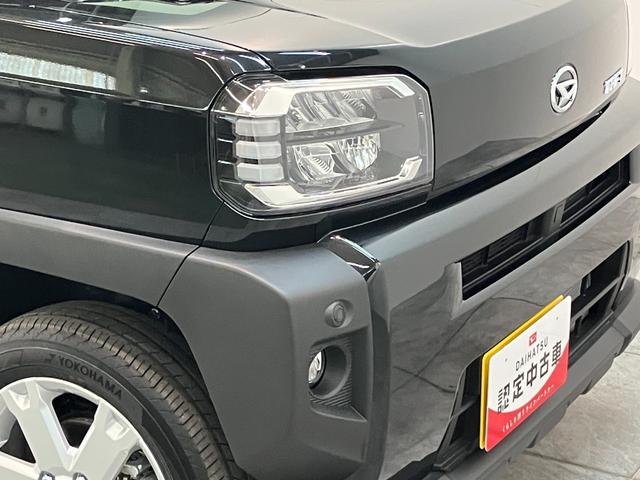 タフトＧ　前席シートヒーター　クルーズコントロール　届出済未使用車衝突被害軽減ブレーキ　コーナーセンサー　バックカメラ（ナビ装着時用）　前席シートヒーター　電動パーキング　ＬＥＤ　オートライト　オートエアコン　スマートキー　レーダークルーズコントロール（滋賀県）の中古車