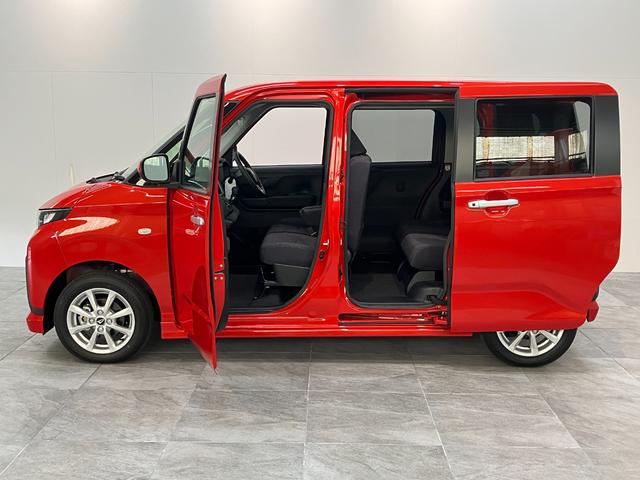 ムーヴＧ　コーナーセンサー　左側電動スライドドア　届出済未使用車衝突被害軽減ブレーキ　コーナーセンサー　バックカメラ（ナビ装着時用）　左側電動スライドドア　ＬＥＤヘッドライト　オートライト　オートエアコン　電動パーキングブレーキ　スマートキー　エコアイドル（滋賀県）の中古車