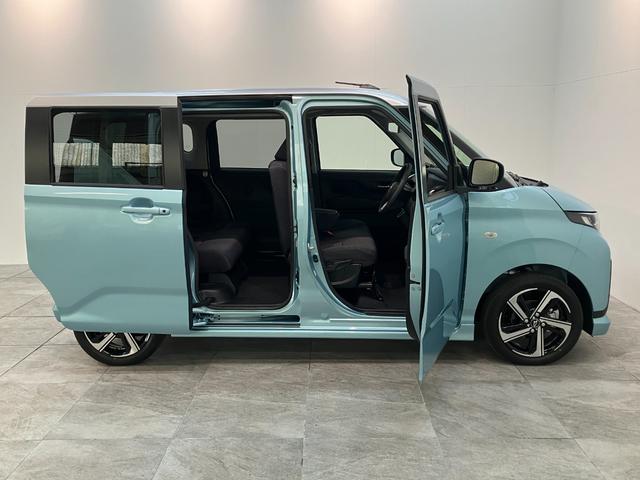 ムーヴＲＳ　両側パワスラ　レーダークルコン　届出済未使用車衝突被害軽減ブレーキ　コーナーセンサー　バックカメラ（ナビ装着時用）　両側電動スライドドア　ＬＥＤ　オートライト　オートエアコン　電動パーキングブレーキ　レーダークルーズコントロール　エコアイドル（滋賀県）の中古車