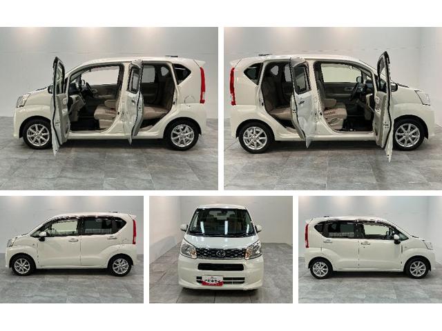 ムーヴＸ　ＳＡII　８型フルセグナビ　バックカメラ　スマートキー衝突被害軽減ブレーキ　８型フルセグナビ　バックカメラ　ＤＶＤ再生　Ｂｌｕｅｔｏｏｔｈ　ＵＳＢ　ＥＴＣ　シートヒーター　オートライト　オートエアコン　スマートキー　エコアイドル　タイヤ４本新品交換済み（滋賀県）の中古車